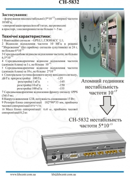 Апаратура синхронізації СН-5832