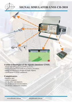 SIGNAL SIMULATOR GNSS CH-3810